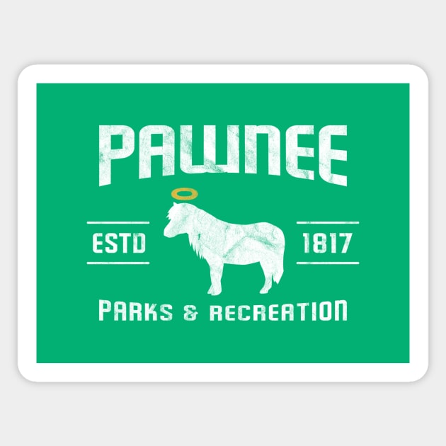 Pawnee ESTD 1817 (Parks & Recreation) Sticker by gabradoodle